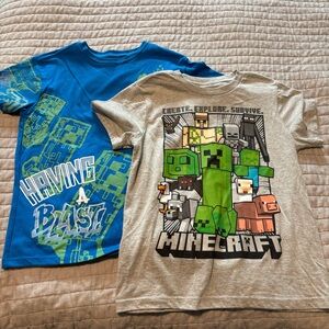 NWOT Set of 2 Minecraft Short Sleeve Tees